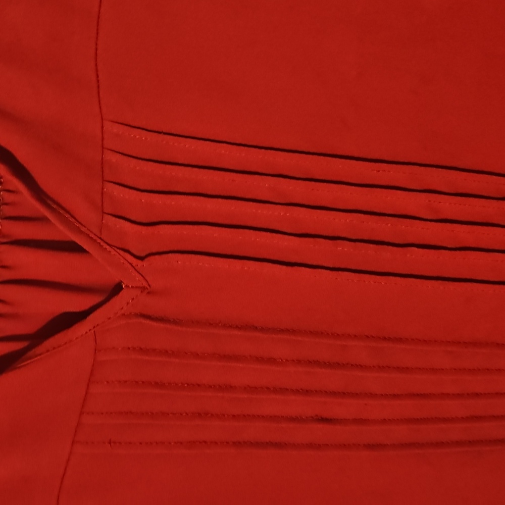 Charlotte Russe Deep Red Blouse - Picture 2 of 5